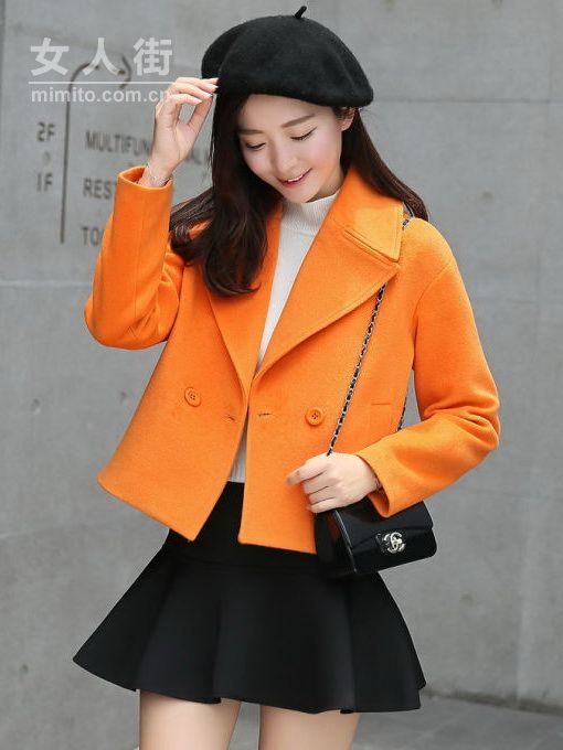 气质冬日style，一件外套就搞定！
